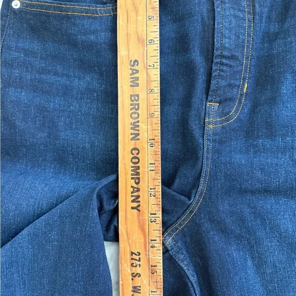 Spanx SPANXsculpt ReDefine High Rise Flare Jeans Dark Indigo Women’s Size 20 - Picture 10 of 11